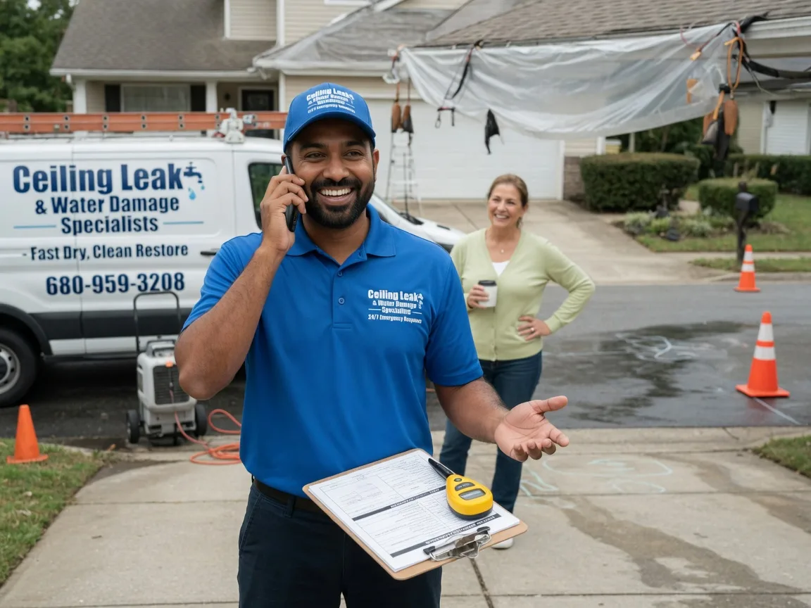 Ceiling Leak Cleanup Severy, KS FAQs